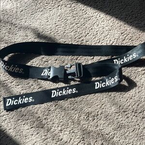 Dickies Black Logo Belt